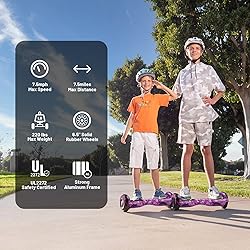 SIMATE Scooter, Bluetooth & Corlorful LED