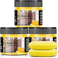 CARGEN 3 PCS Wood Seasoning Beewax Natural Beewax Traditional Wood Wax Multipurpose Beeswax Furniture Polish for Wood Polish