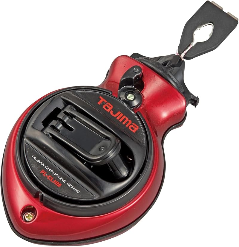 Tajima CR201RD Chalk Rite Chalk Line Tool Standard Black