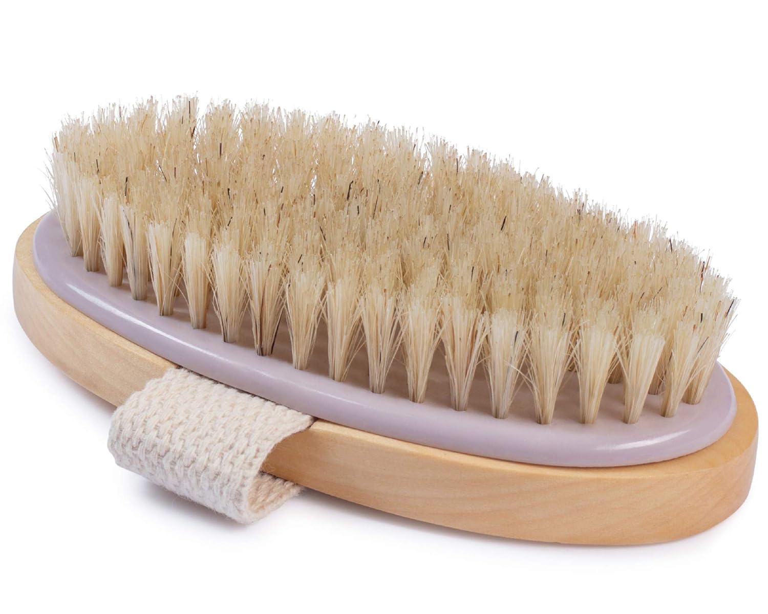 natural bristle body brush