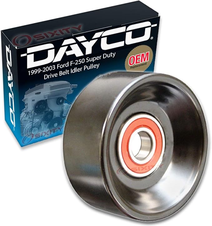 Dayco Drive Belt Idler Pulley for 19992003 Ford F250