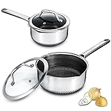 Bakoniion Hybrid Nonstick Saucepan Set of 2 with