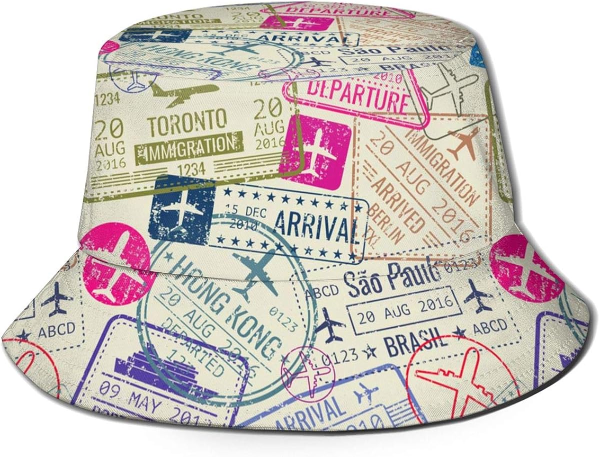passport bucket hat