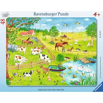 Ravensburger Rahmenpuzzle 06145 Spaziergang auf dem Land