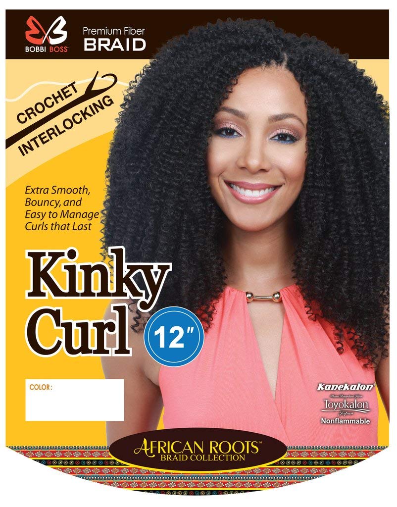 Amazon Com Bobbi Boss Kinky Curl Braid 12 1b Beauty