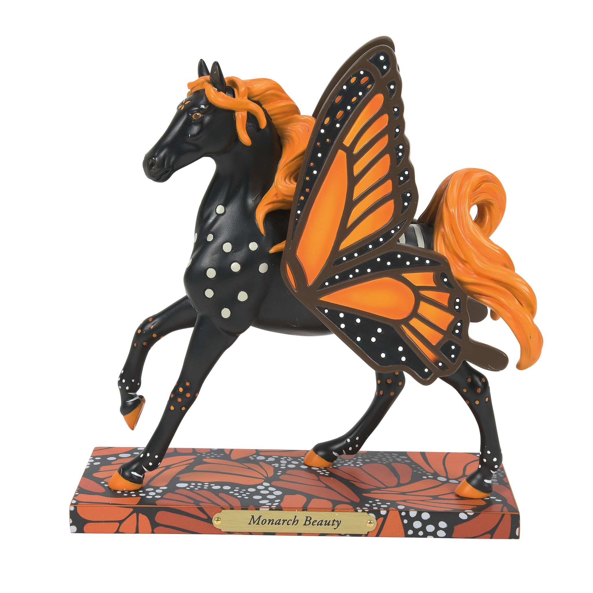 Enesco The Trail of Painted Ponies Monarch Beauty Figurine, 7.5 Inch, Multicolor