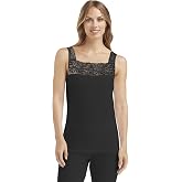 SofTech Stretch Lace Detail Cami Black / M