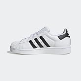 adidas Womens Superstar Ii Sneakers Shoes Casual - White