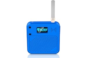 Heltec V3 Case for ESP32 LoRa Development Board Custom Meshtastic Case with Antenna Port and Charging Slot (N32 Version, Blue