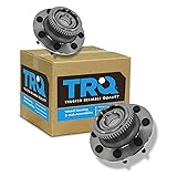 TRQ 2 Piece Front Wheel Bearing & Hub Assembly Set
