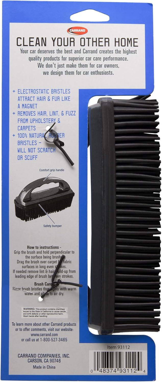 Carrand 93112 Lint and Hair Removal Brush, Single: Automotive