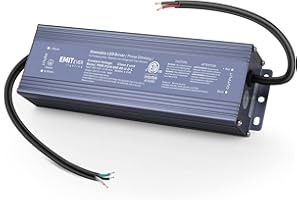 EMITEVER 96W Triac Dimmable LED Driver,Power Supply,AC 120V to DC 24V Transformer,Compatible with Lutron and Leviton Dimmers,for LED Lighting,Class 2,ETL Certified