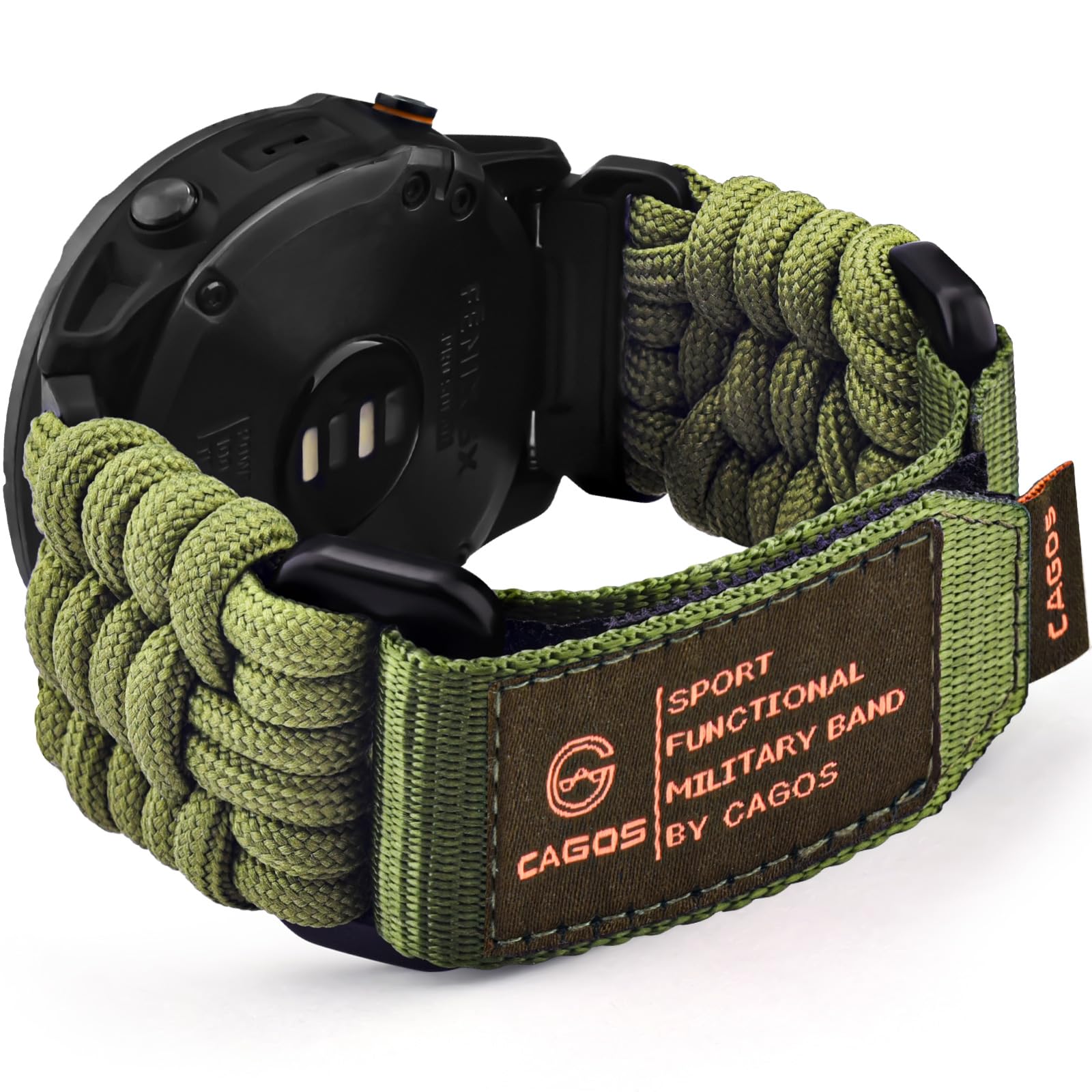 MYSNBKN 26mm Cinturino rapido per Garmin Fenix 7X/Fenix 6X/Fenix 6X Pro/Fenix 5X/Fenix 5X Plus/Fenix 3/Fenix 3 HR, Cinturino di ricambio in silicone