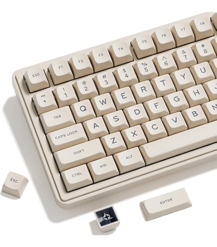 K 　ダブルベージュ Amazon.com: KPREPUBLIC XDA V2 9009 Beige Grey Blank Set Thick PBT