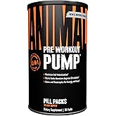 Animal Pump Pre-Workout Supplement – for Energy, Focus and Muscle Volumizing, with Nitric Oxide Boosters Including Stims and Nootropics, Creatine, and Ultimate Pump Enhancer, 30 Packs