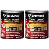 DAP 00271 Weldwood Original Contact Cement, 1-Pint (Pack of 2)
