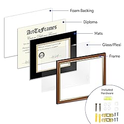 ArtToFrames 16x20 inch Diploma Frame & Certificate