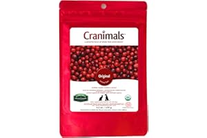 Cranimals Original Organic Cranberry for Dogs Supplement, Recommended Pets with for UTIs, Incontinence and Struvite Stones 12