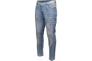 Milwaukee Leather Men's Classic Motorcycle CE Armored Riding Denim Jeans Pants Reinforced with Aramid Fibers