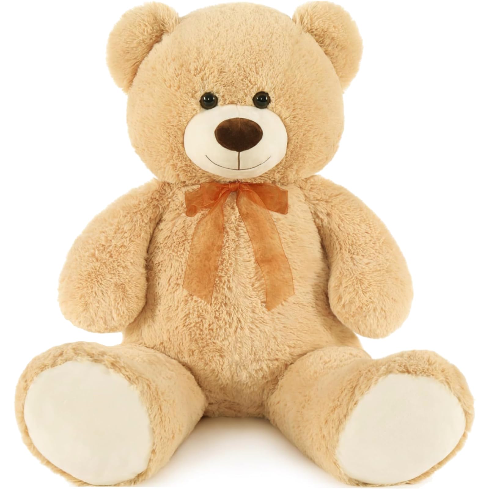 Photo 1 of MorisMos Giant Teddy Bear Stuffed Animal 3ft,36'' Big Bear for Kid,Large Stuffed Bear for Baby Shower, Teddy Bear for Girlfriend Boyfriend Wife Mom Fiancée Valentine's Birthday, Tan