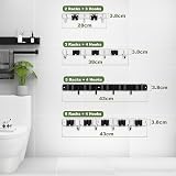 AceMining 5 Holders 4 Hooks Wall Mount Broom Organizer Stainless Steel view 8