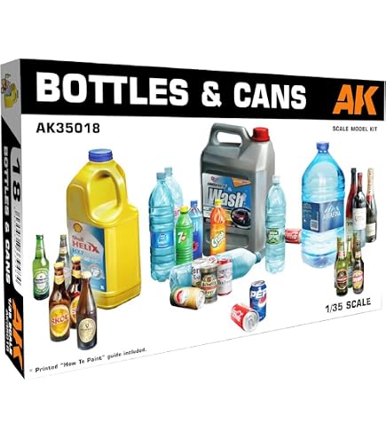 Dan Models 35009 Decal for Water Bottled 20, 5, 2 liters, New in Box, 1