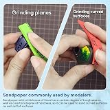 stedi Sanding Sponge for Gundam Models 3mm Wet Dry Block #1000 #1200 #1500 30 view 3