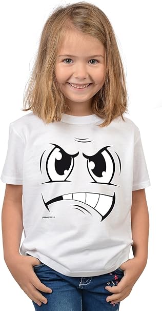 Unbekannt Kinder Shirt Madchen Shirt Girl Shirt Lustige Spruche Boser Blick Cooler Look T Shirts Amazon De Bekleidung