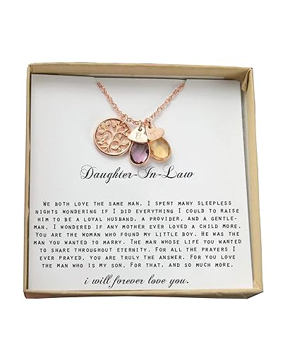 daughter in law gift necklace