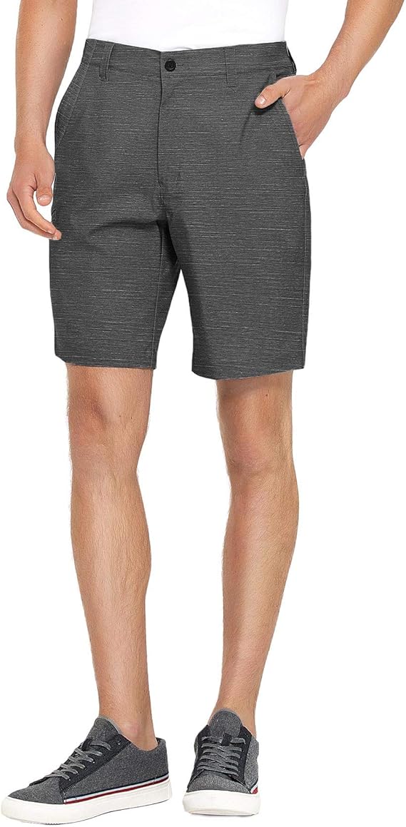 men's expandable waist golf shorts