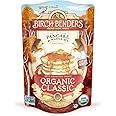 Organic Pancake and Waffle Mix, Classic Recipe by Birch Benders, Whole Grain, Non-GMO, Just Add Water, 16oz (Packaging may va