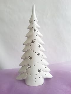 Amazonde Windlicht Weihnachtsbaum Porzellan Weiß