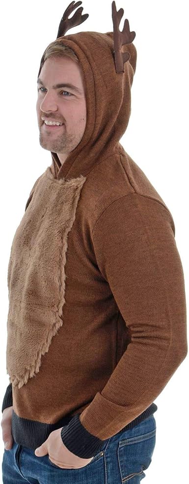 broken standard christmas jumper