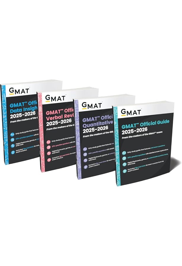 GMAT Official Guide 2024-2025 4冊セット GMAT Official Guide 2024-2025 Bundle: Books + Online Question Bank