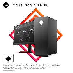 OMEN 25L Gaming Desktop PC, AMD Radeon RX 5700, AMD