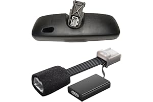 Dashcam Power Adapter Custom for Chrysler 14-Pin (Model B) for Ram Jeep Compass Wagoneer & More, Connect Rearview Mirror Plug