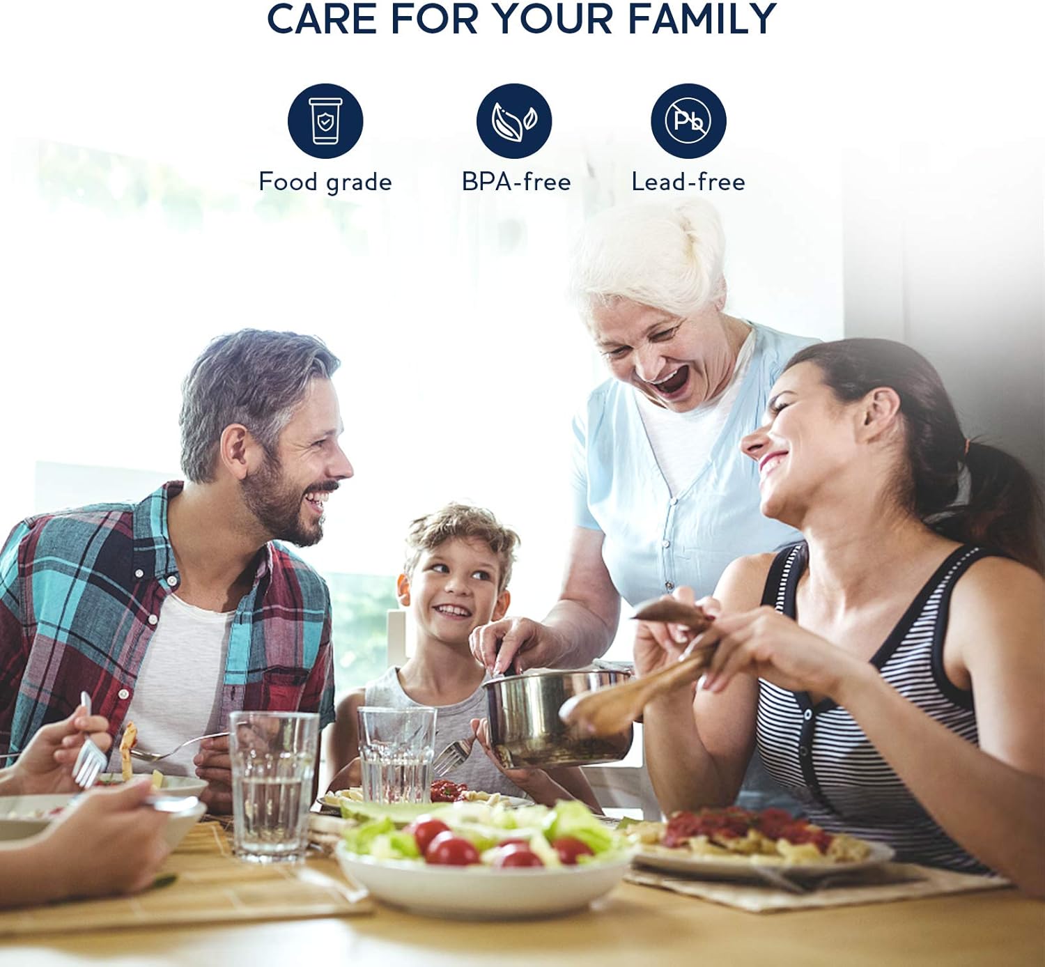 Crystala PPF900Z Pur Water Filter Replacement, Compatible with All Pur Pitchers and Dispensers, PPT700W, CR-1100C, DS-1800Z, and PPF900Z Pitcher Water Filter with Advance Filtration (3 Packs): Home & Kitchen