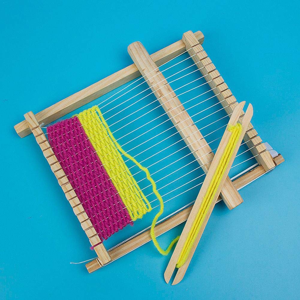 Weaving Looms Crafts Wooden Weaving Loom Kits Complete MultiCraft