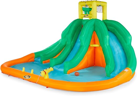 magic time triple blast water slide