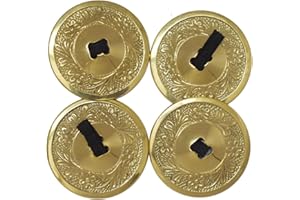 Wevez Women's 2 Pairs of Belly Dancing Finger Zills, One Size, Golden