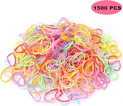 Amazon Com Sufermoe Dog Hair Ties Multicolor Pet Rubber Bands