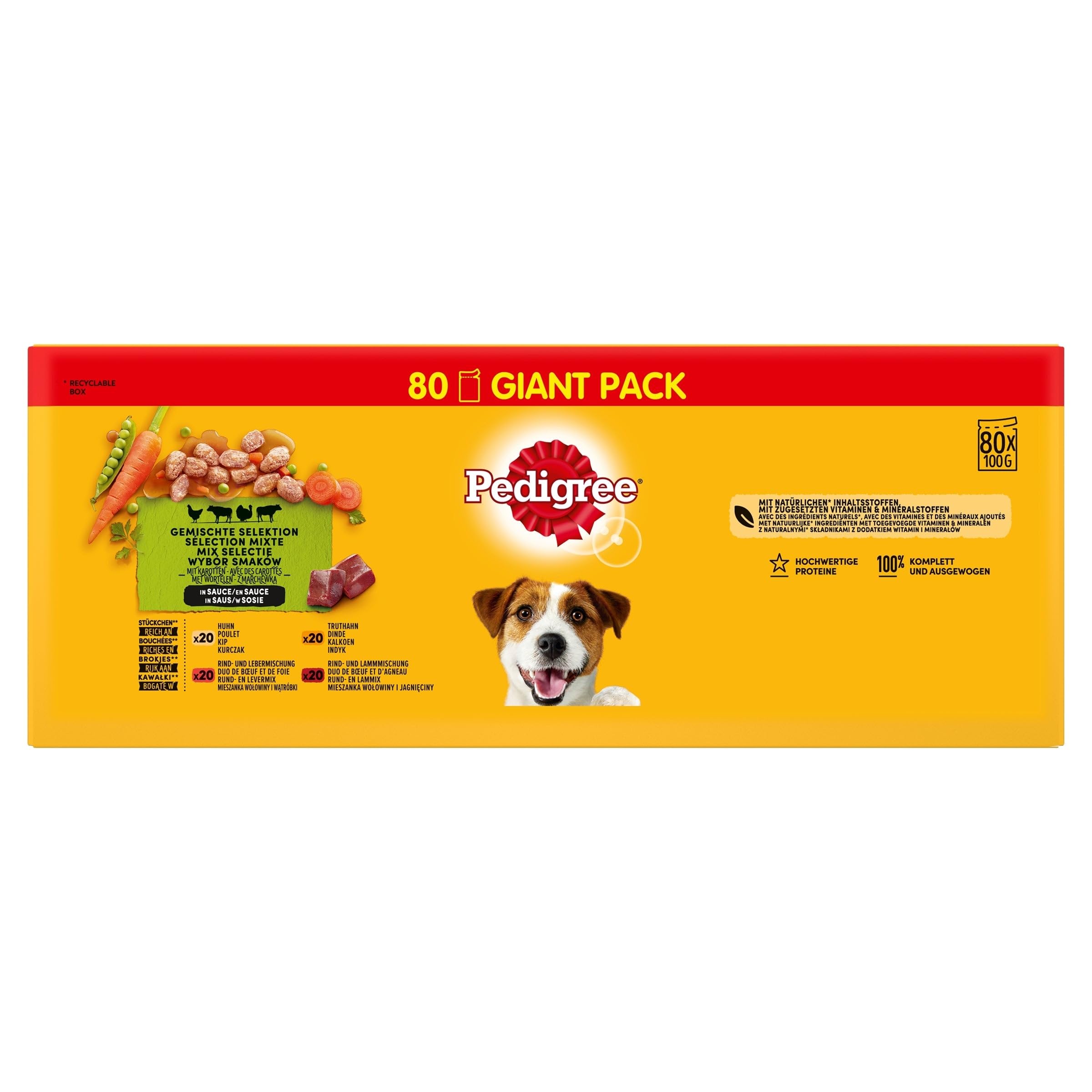 PEDIGREE True Instinct Pouch Salmon Fillet Small Breed Dog 150G -