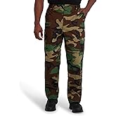Propper Men's Standard F525025-Uniform BDU Trouser, Woodland, Small Regular
