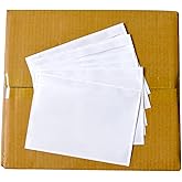 1000 PCS 7.5"x 5.5" Clear Self-Adhesive Packing List Envelopes - Plastic Shipping/Mailing Pouch Enclosed Bags for Packing Slips Invoice Label