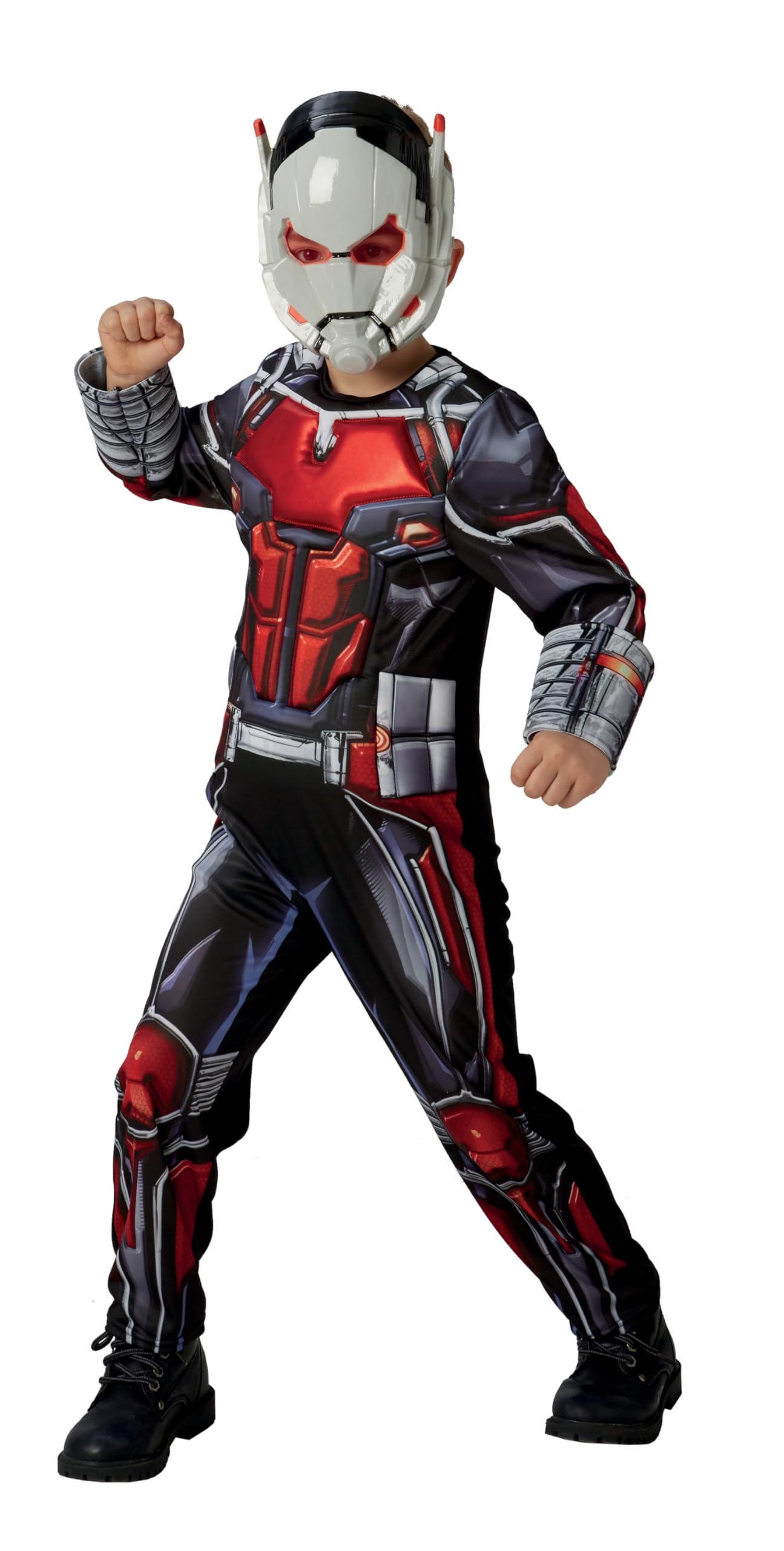 Rubies 640487S Antman Marvel Avengers Deluxe Child Costume, Boys,Black, Small Halloween