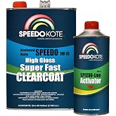 Mobile Refinish Clear Coat High Gloss Super Fast Clearcoat Gallon Kit SMR-105/60.