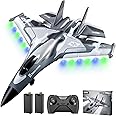 4DRC G1 RC Plane 2.4GHz 4 Channel 6-axis Gyro Stabilizer RTF Glider Aircraft Plane Jet Fighter Toys,Easy to Fly Chritsmas Gift Fighter Aircraft for Adults Kids Beginners Boys,2 Battery