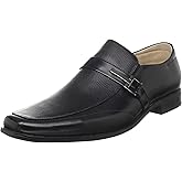 STACY ADAMS Men's Beau Moc Toe Bit Slip-On Loafer