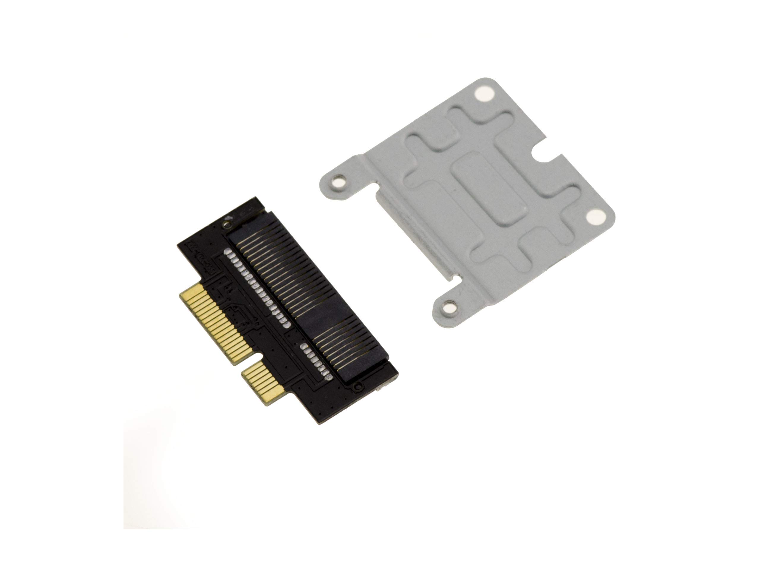 KALEA-INFORMATIQUE mSATA adapter to replace the original SSD in a MAC Pro or Retina 2012 with an mSATA SSD. With Full Size Half Size adapter