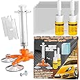 Upgraded Windshield Repair Kit for Chips and Cracks – Instant Fix for Chips, Cracks, and Bullseyes, High-Pressure Resin Injection Glass Windshield Crack Repair Kit for Long-Lasting, Invisible Repairs